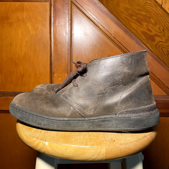 Clarks Brown Original Desert Boots - Sz men 9.5, Pre-owned, Fair Condition - Picture 2 of 10